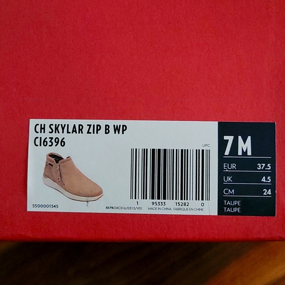 Cobb Hill, zip sneaker boot, US 7, Taupe color - Picture 5 of 6
